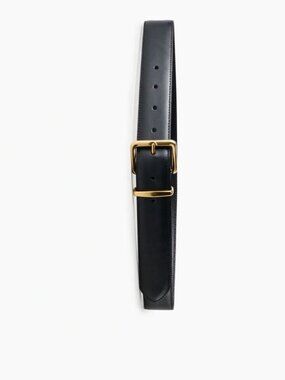 Aritzia black leather belt size M